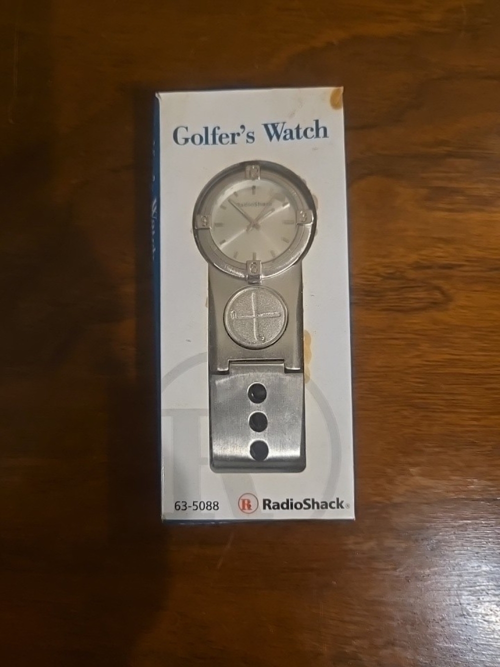 RadioShack Golfer's Watch - Silver Clip-On Golf Accessory
